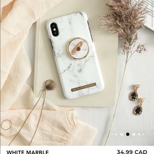 White Marble Magnetic Ring Mount